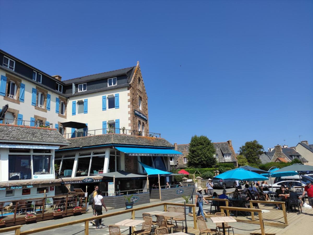 Hôtel des Rochers Perros-Guirec Exterior foto