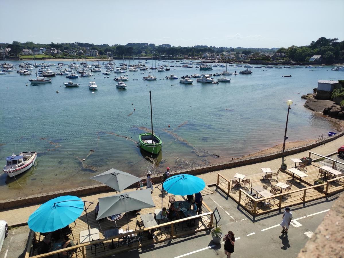 Hôtel des Rochers Perros-Guirec Exterior foto