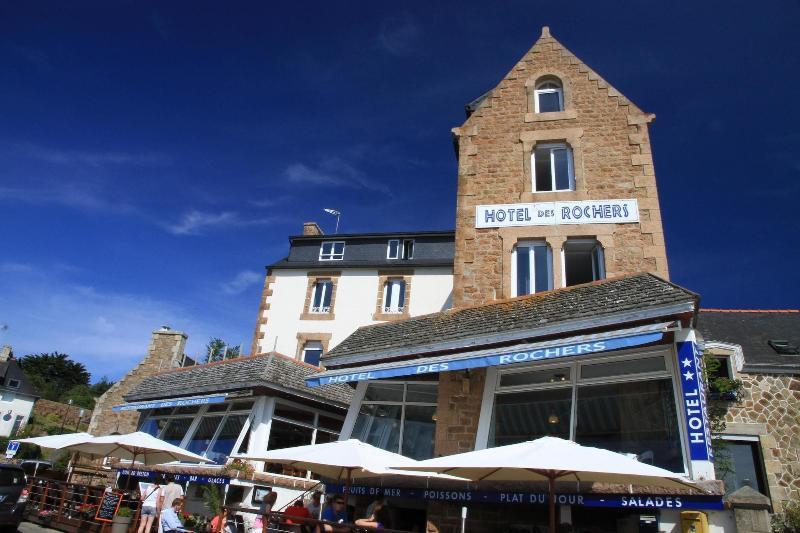 Hôtel des Rochers Perros-Guirec Exterior foto